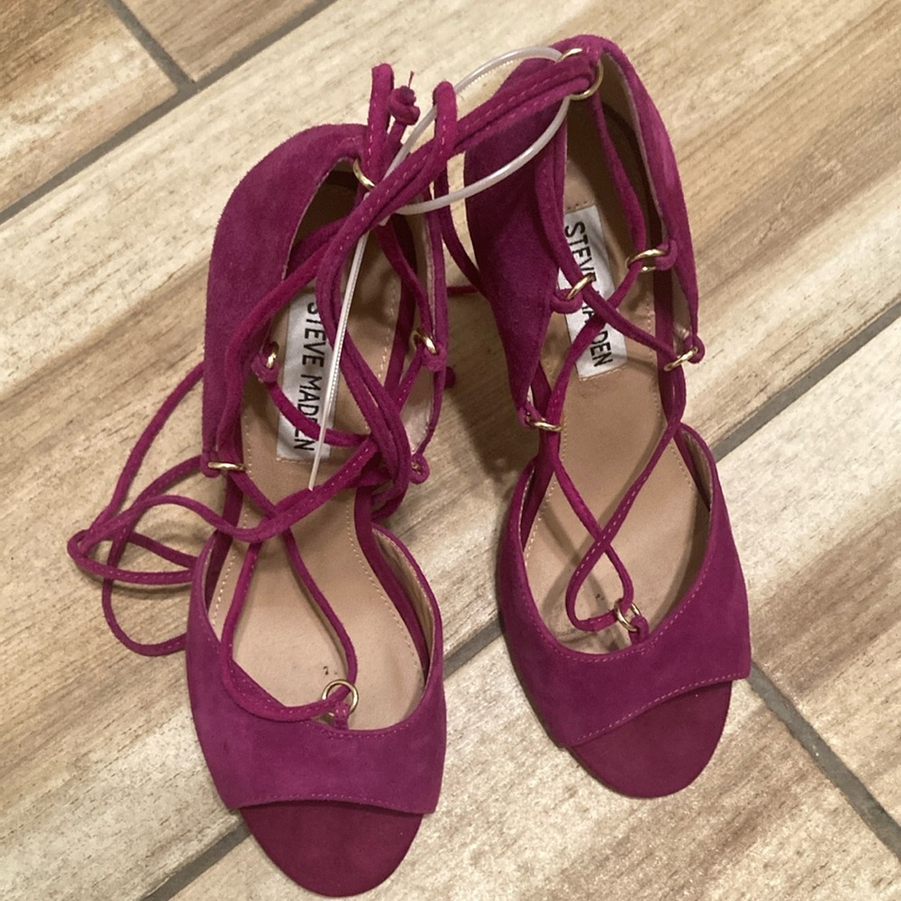Preloved Steve Madden Heel Magenta Color/Fushia - Picture 2 of 8